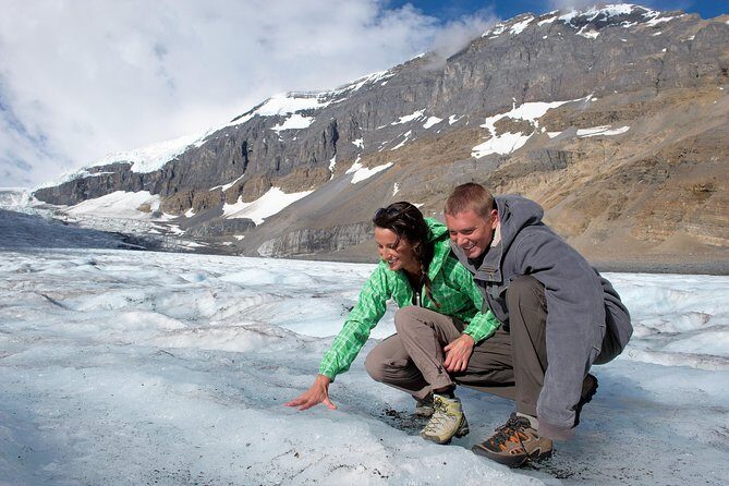 Athabasca Glacier Snow Trip from Banff - The Icefields Parkway stops: Crowfoot Glacier and Bow Lake
