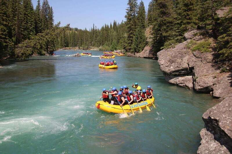 Banff: Afternoon Kananaskis River Whitewater Rafting Tour - Chinook Base Finish: Snacks, Hot Drinks, and High-Five Energy