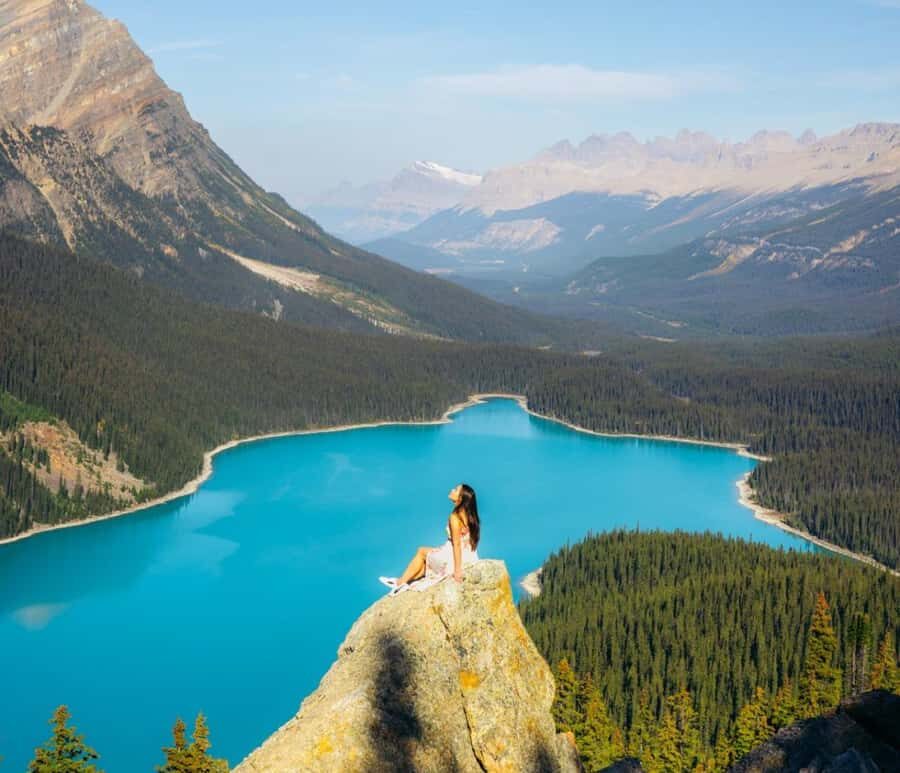 Banff/Calgary/Canmore: Crowfoot Glacier and 5 Lakes Tour - Crowfoot Glacier: the stop with focus (not hours)