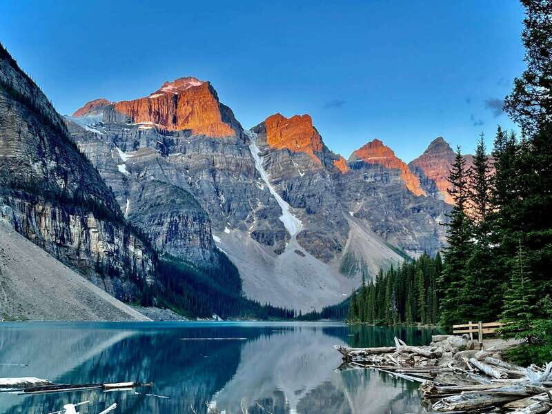 Banff/Canmore: Sunrise at Moraine Lake w/ Lake Louise Option - Moraine Lake sunrise: how to use your two hours well