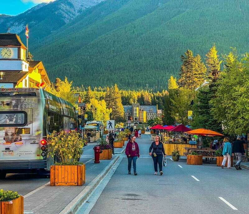 Banff: Gondola, Hot Spring and Three Lakes Tour - Surprise Corner and Bow Falls: Banff’s Most Classic Views, Without Much Walking