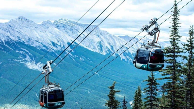 Banff: Gondola, Hot Spring and Three Lakes Tour - Getting From Calgary or Canmore to Banff: The Easy Start