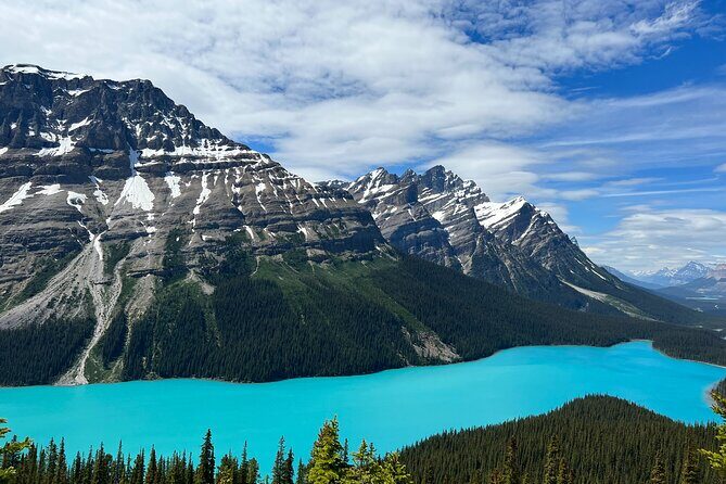 Banff Icefield Parkway Private Full Day Tour - Alberta 93 Big Bend Viewpoint: 10 minutes that actually matter
