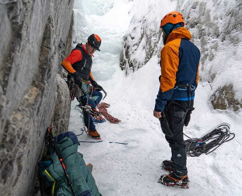 Banff: Introduction to Ice Climbing for Beginners - What You Actually Learn: Crampons, Ice Axe, and Body Position