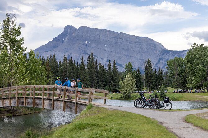 Banff Mountain Lakeside - E-bike Tour - The gear that actually matters: e-bike, helmet, and rain wear