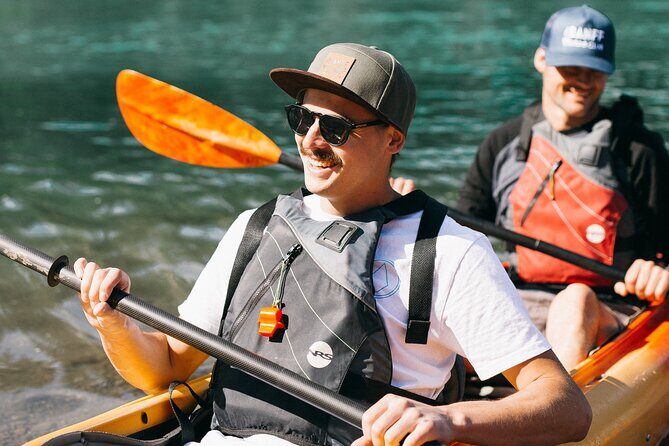 Banff National Park- Double Kayak Experience - Vermilion Lakes: mirror-like calm and a different kind of wow
