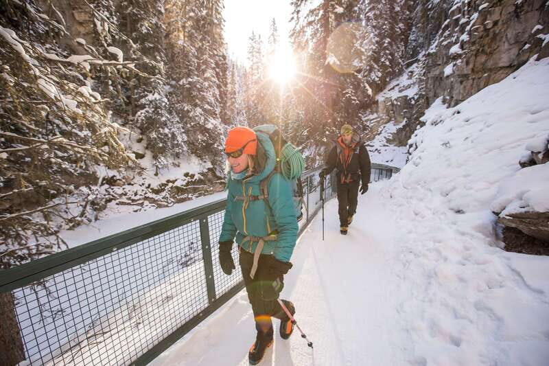 Banff: Premium Johnston Canyon Frozen Falls Guided Adventure - Tunnel Views and a Natural Cave Stop