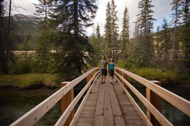 Banff: Thermal Waters and Hidden Waterfalls - 3hr Walk - Starting at Cave and Basin: the geothermal intro you can see immediately