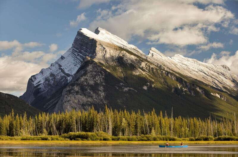 Banff: Thermal Waters and Hidden Waterfalls - 3hr Walk - Mountain views and canyon moments: where the forest gives way to big scenery