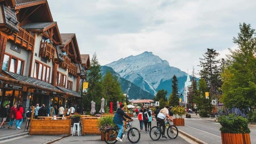 Banff Town, Gondola, Hot Springs, Bow Falls & Three Lakes - Sulphur Mountain gondola: the summit views you can’t easily replicate