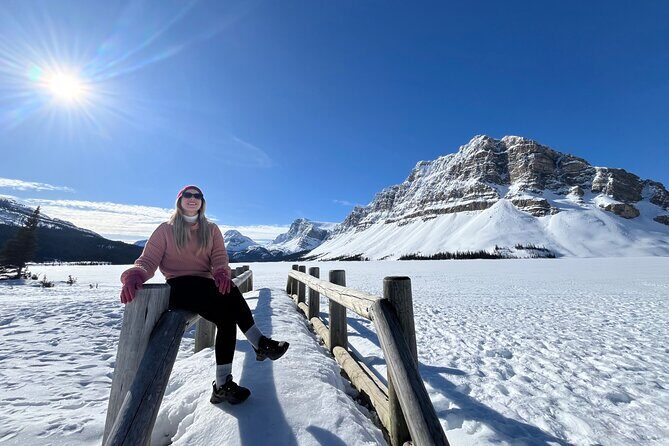 Columbia Icefield Adventure,Bow Lake,Peyto Lake in Banff & Jasper - Crowfoot Glacier Views From the Icefields Parkway