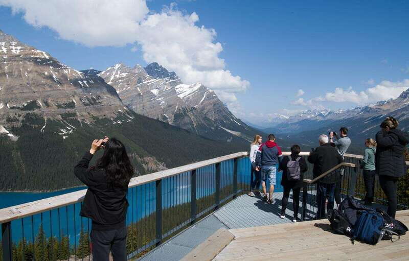 Deep Day Tour to Peyto, Moraine, Louise Lakes, J. Canyon... - Vermilion Lakes Viewpoint and the Big-Day Exit