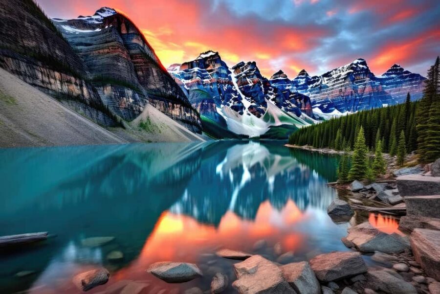 From Banff/Canmore: Moraine Lake, Lake Louise 1.5 hrs Each - Key points before you go