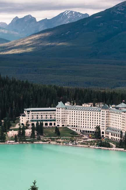 From Banff/Canmore: Moraine Lake, Lake Louise 1.5 hrs Each - The ride details: AC comfort, shared seating, and where you meet