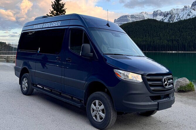 From Banff: Hassle-free Private Transfer to Calgary YYC Airport - Vehicle choice: Tesla EV comfort to Sprinter-level space
