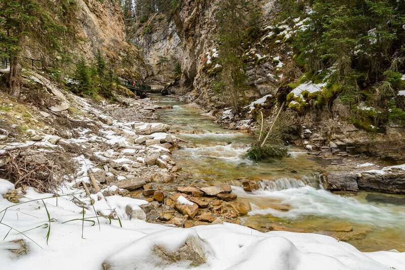 From Banff: Johnston Canyon Guided Icewalk - Twin Falls and Stella Falls: Two More Frozen Waterfall Moments