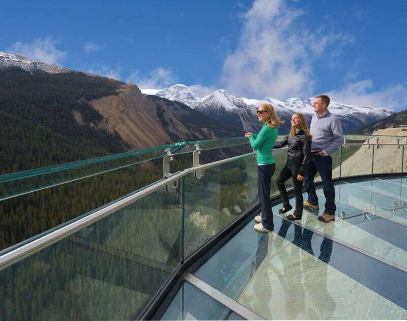 From Banff/Lake Louise: 1-Way Sightseeing Tour to Jasper - The Icefields Parkway drive: glacier country viewpoints, not random scenery