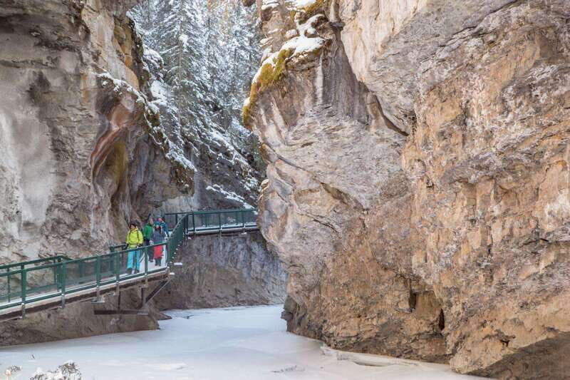From Banff: Marble & Johnston Canyon Icewalk Combo - FAQ