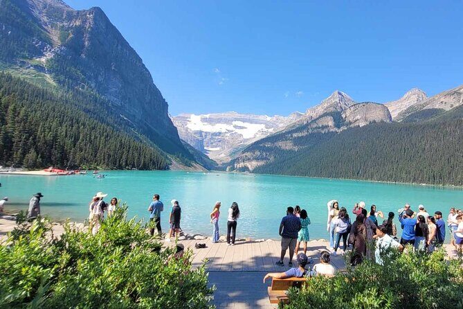 From Banff: Moraine Lake and Lake Louise Half Day Tour - Where you meet: 135 Beaver St and the Mount Royal Hotel pickup area