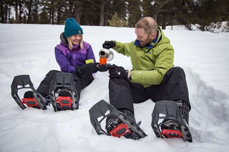 From Banff: Snowshoeing Tour in Kootenay National Park - Hot chocolate, maple taffy in snow, and that carpet slide