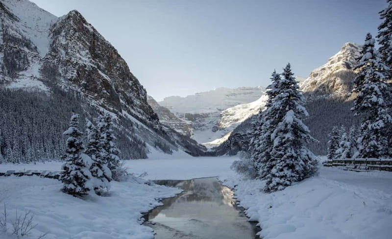 From Banff: Winter Wonderland; Lake Louise & Johnston Canyon - Key highlights you’ll actually feel during the day