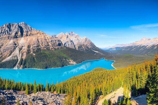 Glacier Adventure on the Icefields Parkway Hidden Gems Skywalk - Columbia Icefield Skywalk: glass floor, Sunwapta Valley drop-off