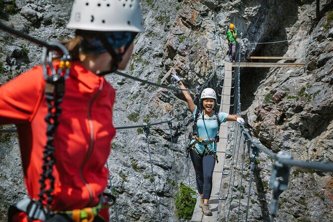 Half-Day Guided Via Ferrata Climbing Tour in Banff - The Route You’ll Climb: Memorial, Sunrise, and Vista Buttresses Plus a Suspension Bridge