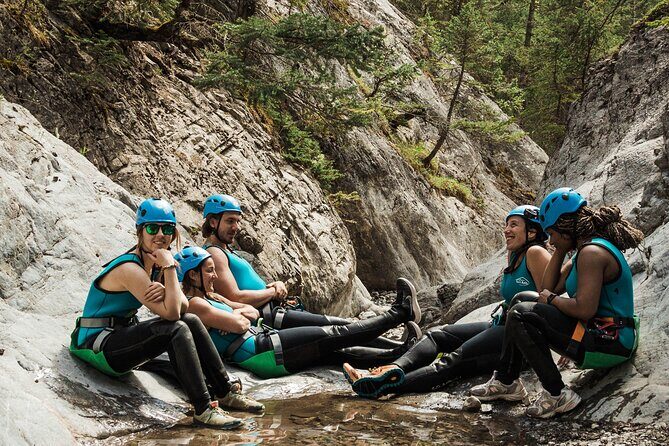 Half Day Heart Creek Canyon - Near Banff & Canmore- For Beginners - Meeting at the Heart Creek Trail Head: safety briefing first, gear second