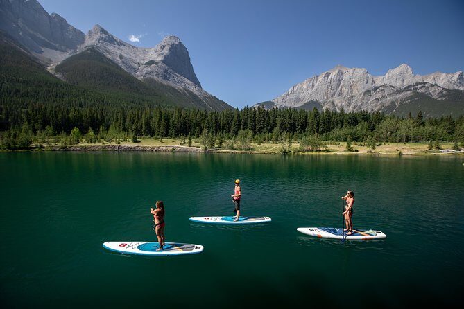 Intro to Stand Up Paddleboarding, Banff National Park - Small Group Coaching With Guides Like Maggie, Ryan, and Brandon