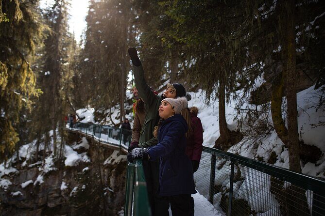 Johnston Canyon Frozen Waterfalls - Small Group Tour - Warm drinks, water refills, and the lunch gap you should plan for