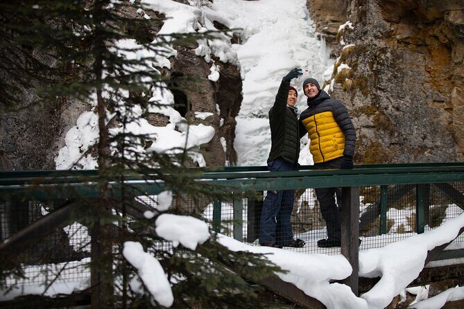 Johnston Canyon Frozen Waterfalls - Small Group Tour - Your guide makes the difference: stories, wildlife, and real pace control