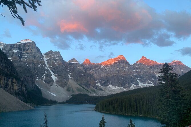 Moraine Lake, Lake Louise Afternoon Tour Half day From Banff - The quick Valley of the Ten Peaks photo viewpoint stop