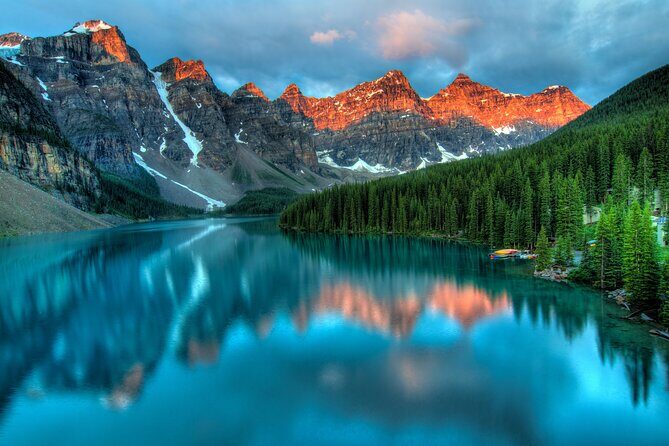 Moraine Lake & Lake Louise Sunrise | Award-Winning Premium Tour - Getting there: Banff Train Station pickup, big windows, and the early-morning rhythm