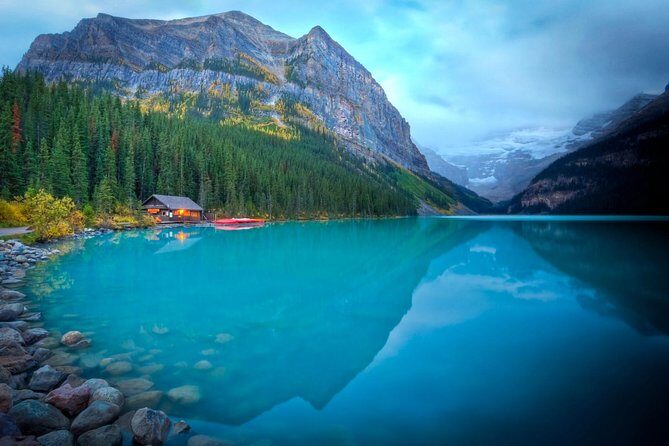 Mountain Lakes and Waterfalls - roundtrip from Banff - How This 9.5-Hour Coach Day Really Works