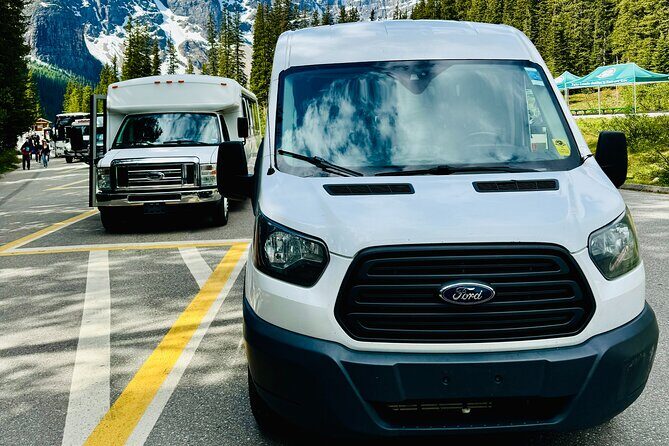 Shuttle Bus 2way BANFF to Lake louise & Moraine lake(1 hour each) - Price and value check: $110.45 per person for two lakes without the headache