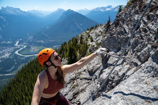 Small Group Banff Skyline Via Ferrata 5-hour Tour - Banff National Park + Mt Norquay Chairlift Start