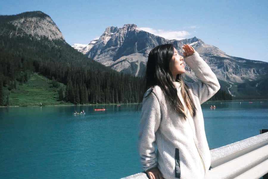 Small Grp: Emerald Lake (Optional Canoe) & Takakkaw Falls - Yoho National Park in One Long Day (Without Feeling Like a Whirlwind)