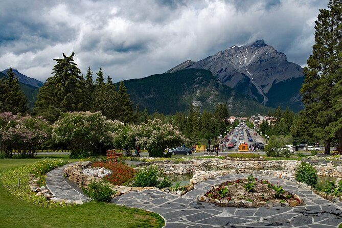 The Sights of Banff: a Smartphone Audio Walking Tour - Cascades of Time Gardens and the Banff Pedestrian Bridge: parks, pavilions, and Mr. Banff